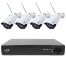 Sada video dohledu NVR PNI IP716 a 4 kamery PNI IP52 s IP