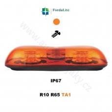 Professional orange LED lightbar mini sre2-231fix by FordaLite