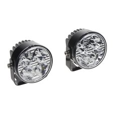 LED denné svetlá, okrúhle 70 mm, ECE