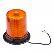 LED beacon, 12-24V, 128x1,5W orange, fixed mounting, ECE R65