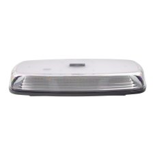 AKU LED lightbar orange+white, 84LEDx0,5W, magnet, 12-24V, 304mm, ECE R65