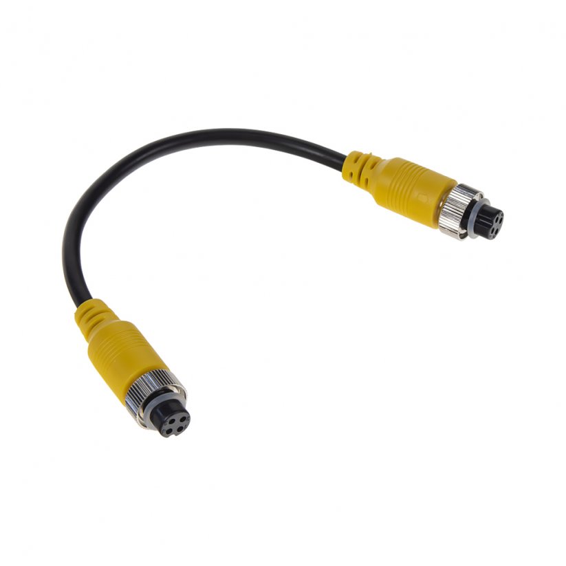 Video cable 4pin female/female, 0.2m