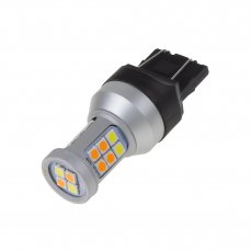 LED T20 (7443) dual color, 12-24V, 22LED/5630SMD