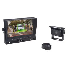AHD camera set with 7" monitor and camera with motion detection
