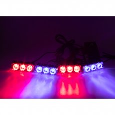 PREDATOR LED vonkajšie bezdrôtové, 12x LED 1W, 12V, modro-červené