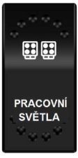 Rocker spínač PRACOVNÍ SVĚTLA
