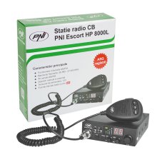 CB PNI Escort radio station HP 8000L with adjustable ASQ, 12V, 4W