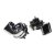 Worm horns 12V chrome