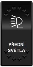 Rocker spínač PŘEDNÍ SVĚTLA