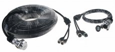 Cable video set 4pin, 20m + 5m for 2 cameras