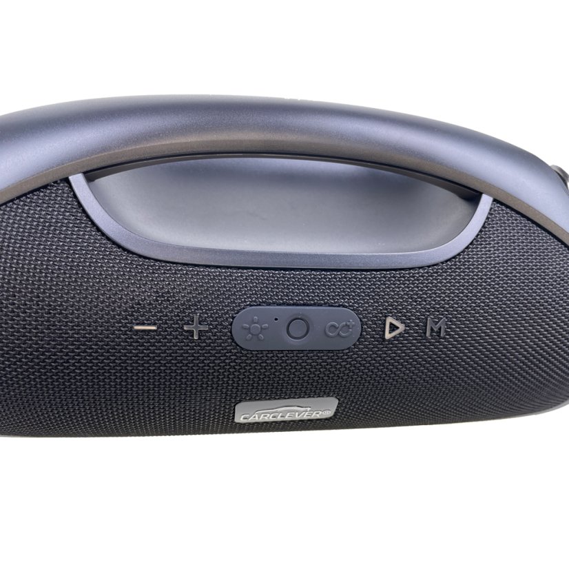 CARCLEVER bezdrátový Bluetooth reproduktor 120 W, IPX6, USB, AUX, MIC, RGB