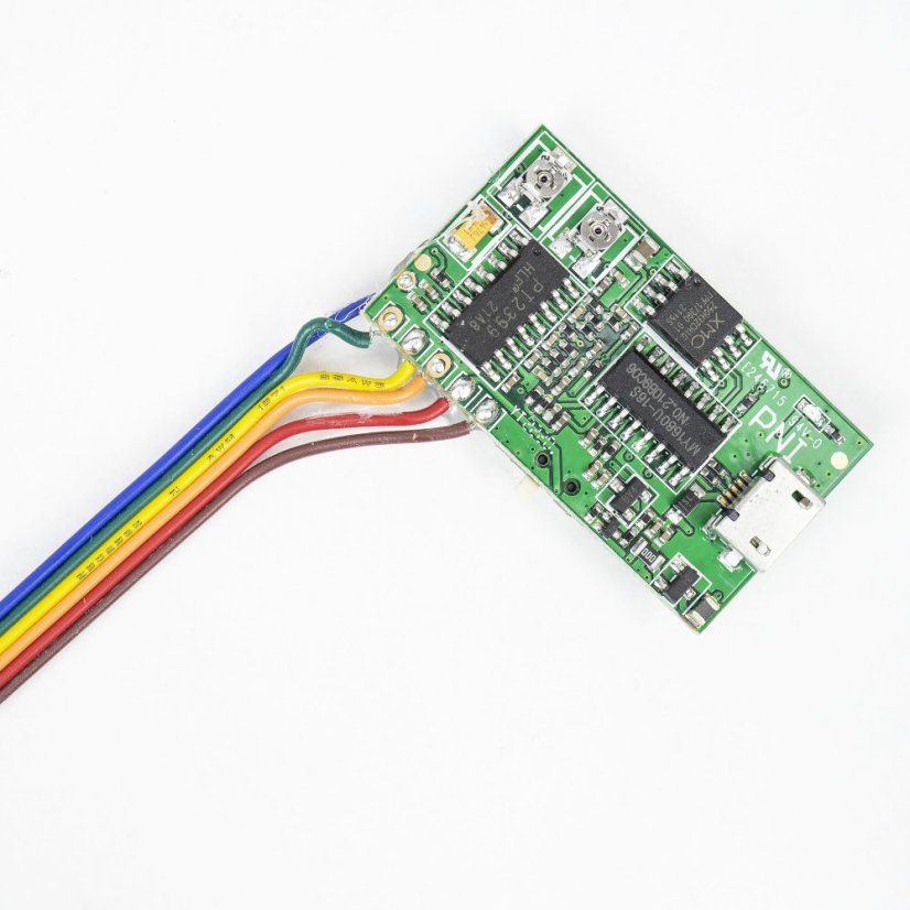 Modul Echo a pípnutí Roger upravitelné pomocí kabelu micro USB Délka formátu MP3 1,5 sekundy