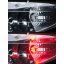 2x LED stroboskop červený 12-24V, 8X LED 3W