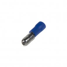 Circular plug 5,0 mm blue, 100 pcs