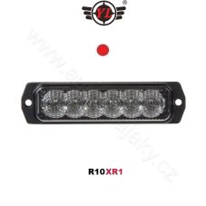 SLIM výstražné LED světlo vnější, červené, 12-24V, ECE R10