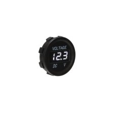 Digitálny voltmeter 5-48V biely