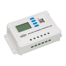 Solárny regulátor nabíjania 12V/24V, 20A s LCD, USB