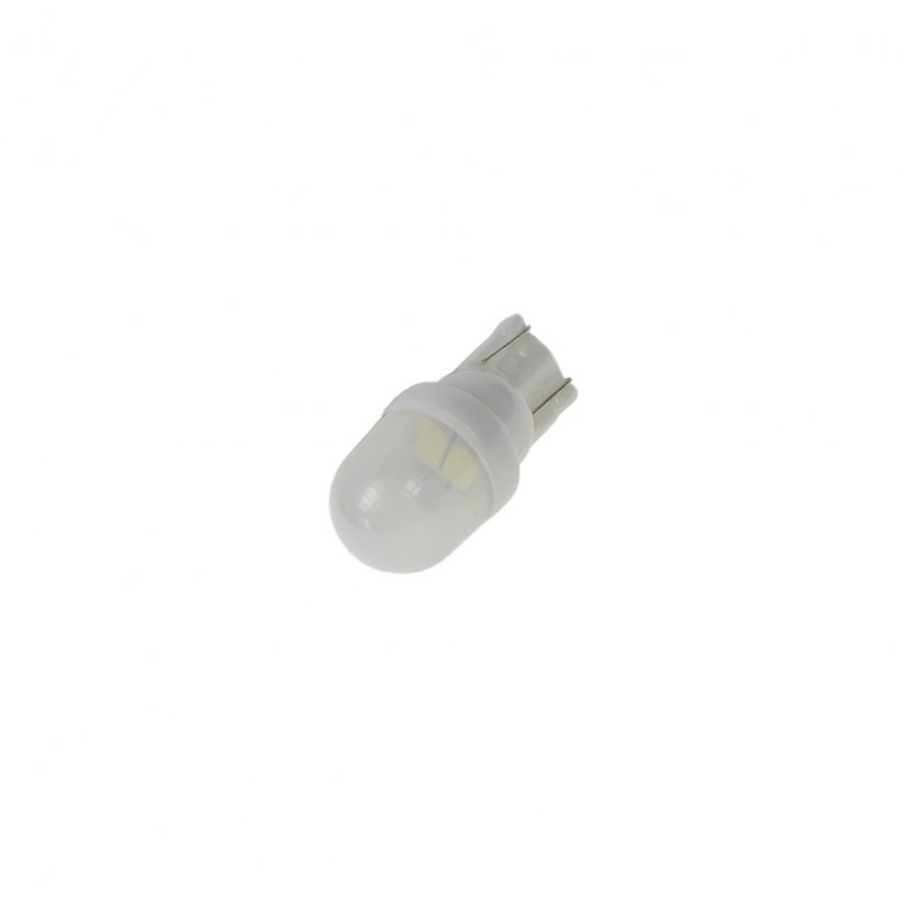LED žiarovka 12V s päticou T10, 2LED/5630SMD, keramická