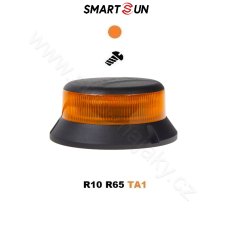 LED beacon, orange, 10-30 V, ECE R65, fixed mounting