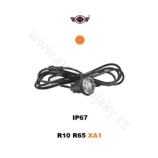 Oranžové LED profi výstražné světlo