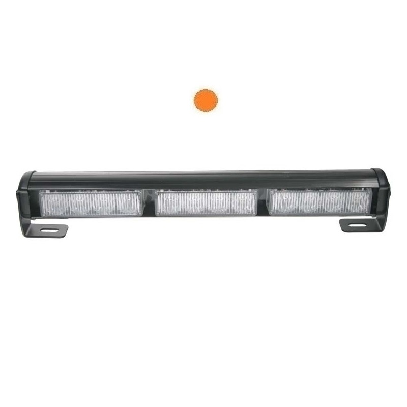 LED světelná alej 12X 3W LED, oranžová 360mm