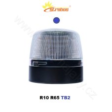 LED beacon blue 12/24V, magnetic, 24X3W LED, R65
