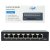 8-port 10/100Mbps switch with metal housing