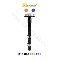 Professional orange/blue LED beacon with strong warning effect Professional orange/blue LED beacon with strong warning effect