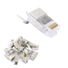 RJ45 connector for Cat7 S/FTP cable, 10 pcs