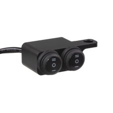 Motorcycle light/predator/sound system switch