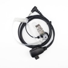 Sluchátka s mikrofonem a akustickou trubicí PNI HM93, s 1 pinem 2,5 mm PNI-MT, černá