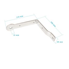 Antenna support PNI SPA-31 for sun visor mounting, recommended for Volvo FH