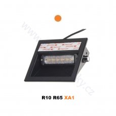 LED predátor vnitřní oranžový 12V/24V, 6X 5W, R65