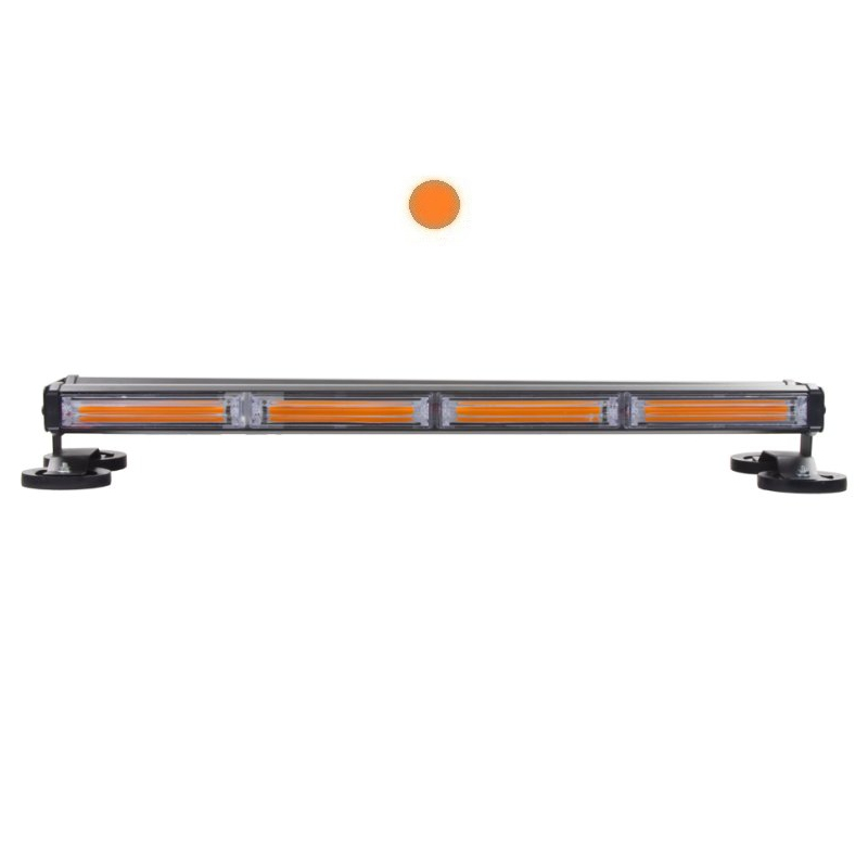 LED alej 12-24V, 600mm oranžová, 4xCOB LED, dual