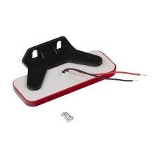 Zadní obrysové světlo LED, červený obdélník, 12V, ECE