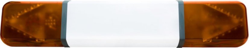 LED svetelná rampa Optima 90 110cm, Oranžová, biely stred, EHK R65 - Farba: Oranžová, Biely stred: Áno, Kryt: Farebný, LED moduly: 4ml