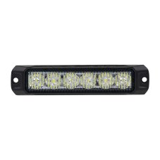 PROFI výstražné LED světlo vnější, bílé, 12-24V, ECE R10