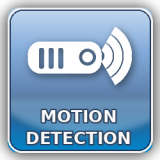 Kamera rozpozná pohyb v obraze a môže spustiť záznam alebo odoslať upozornenie.