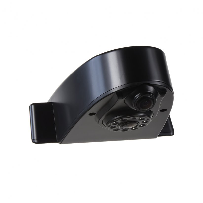 Dual CCD camera with IR light, external for vans or box cars