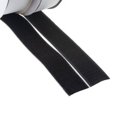 Velcro self-adhesive, SET loops+hooks 30mm x 25m