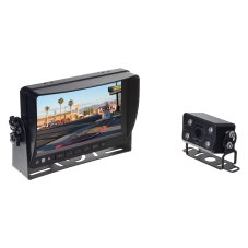AHD monitor set 7" with 2 x 4PIN input, DVR, camera, 15m cable, CZ menu