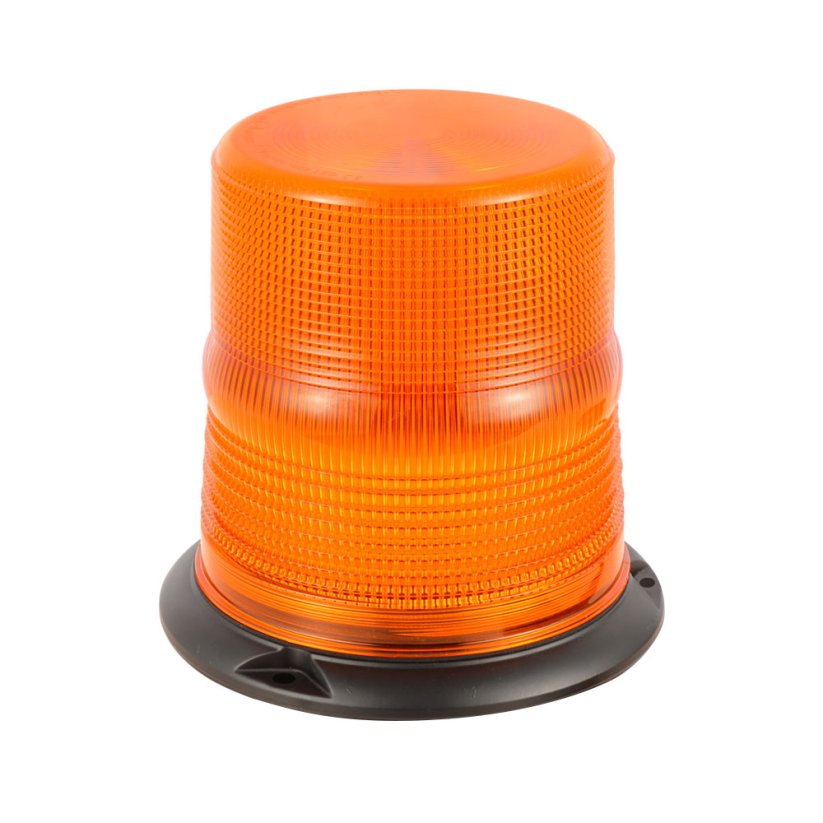 LED beacon, 12-48V, 60xLED orange, fixed mounting, ECE R65