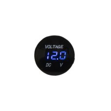 Digitálny voltmeter 5-48V modrý
