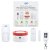 PNI Safe House PG600LR wireless alarm system, intelligent home security system, wireless connection, burglar alarm, wireless alarm, intelligent alert via TUYA iOS / Android application, compatible wit