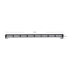 LED traffic director 32X 3W LED, blue 910mm