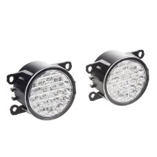 LED daytime running lights, round 90mm, ECE