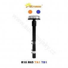 Professional orange/blue LED beacon with strong warning effect