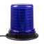 LED maják, 12-24V, 128x1,5W modrý, pevná montáž, ECE R65