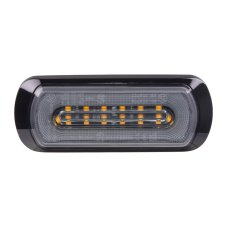 Poziční a výstražné LED světlo vnější, oranžové, červené 12-24V, ECE R65