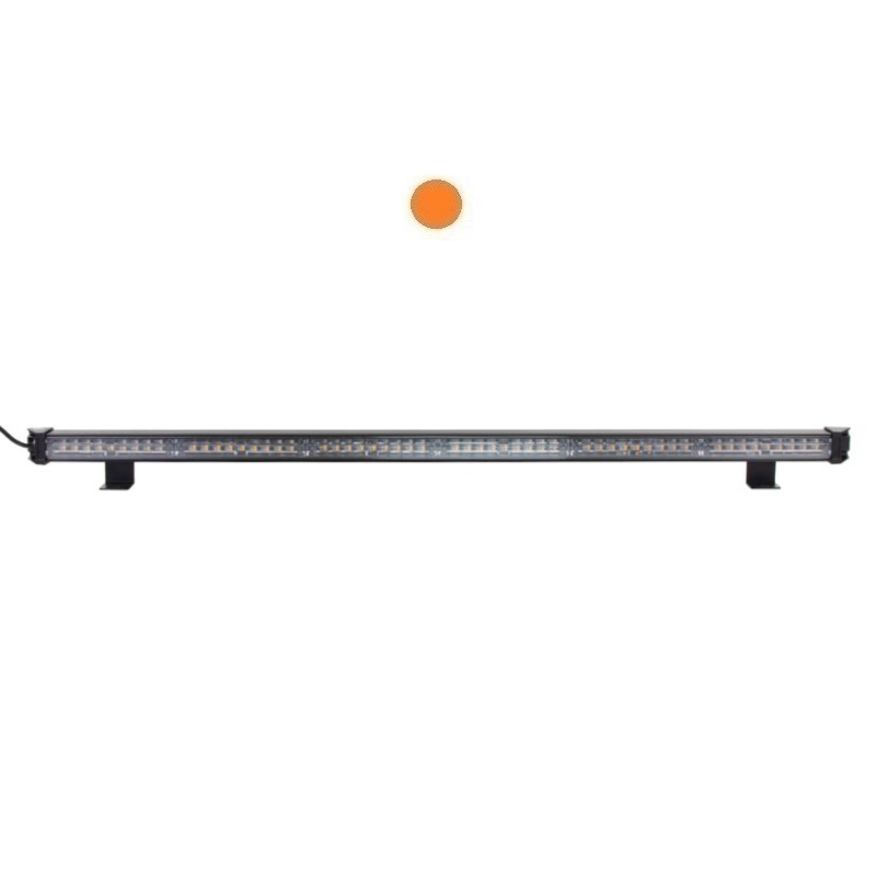 LED alej voděodolná (IP67) 12-24V, 54x LED 1W, oranžová 916mm